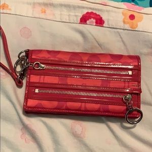 Coach wristlet